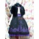 Surface Spell Gothic Moonlight Cathedral High Waist Skirt